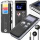 DYKTAFON SK-012 CYFROWY MP3 8GB SREBRNY