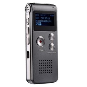 DYKTAFON SK-012 CYFROWY MP3 8GB SREBRNY