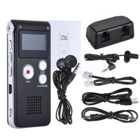 DYKTAFON SK-012 CYFROWY MP3 8GB CZARNY