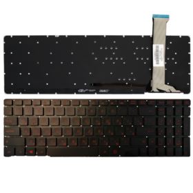 KLAWIATURA ASUS ROG GL552JX GL552VW GL552V GL552 GL552VL GL552VWM CZARNA Z PODŚWIETLENIEM