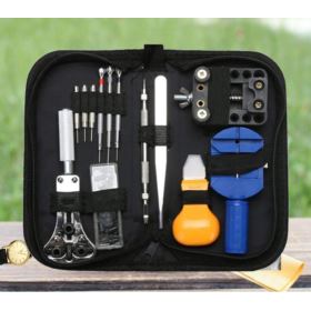 ZESTAW ZEGARMISTRZOWSKI E-DURABLE NARZĘDZIA DO ZEGARKÓW 14 ELEMENTÓW W ETUI