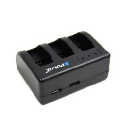 ŁADOWARKA 3-KANAŁOWA DO GO PRO HERO 5 6 Z BATERIĄ AHDBT-501 1220MAH I KABLEM PULUZ