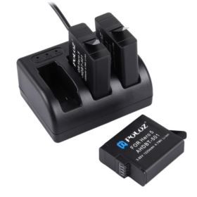 ŁADOWARKA 3-KANAŁOWA DO GO PRO HERO 5 6 Z BATERIĄ AHDBT-501 1220MAH I KABLEM PULUZ