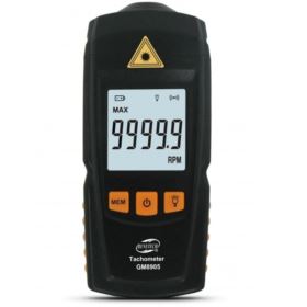TACHOMETR RPM GM8905 OBROTOMIERZ Z DUŻYM WYŚWIETLACZEM LCD