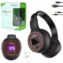 SŁUCHAWKI BEZPRZEWODOWE ZEALOT B570 NAUSZNE BLUETOOTH CZARNO-BRĄZOWE
