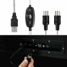 KONWERTER USB MIDI INTERFEJS IN/OUT 16 KANAŁÓW