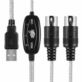 KONWERTER USB MIDI INTERFEJS IN/OUT 16 KANAŁÓW
