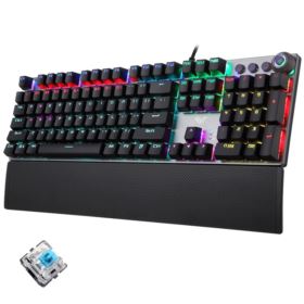 KLAWIATURA MECHANICZNA PODŚWIETLANA RGB AULA F2088