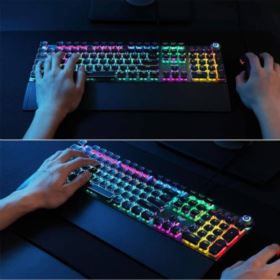 KLAWIATURA MECHANICZNA PODŚWIETLANA RGB AULA F2088