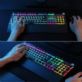 KLAWIATURA MECHANICZNA PODŚWIETLANA RGB AULA F2088