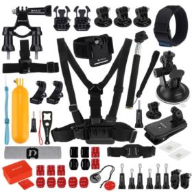 AKCESORIA DO KAMER SPORTOWYCH GOPRO ZESTAW 53W1 BEZ TECZKI