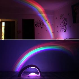 PROJEKTOR TĘCZY LED LAMPKA NOCNA