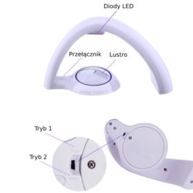 PROJEKTOR TĘCZY LED LAMPKA NOCNA