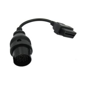 ADAPTER OBD 2 NA OBD 38 PIN DO MERCEDESA 1990-2002 PRZEJŚCIÓWKA CZARNA