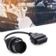 ADAPTER OBD 2 NA OBD 38 PIN DO MERCEDESA 1990-2002 PRZEJŚCIÓWKA CZARNA