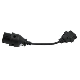 ADAPTER OBD 2 NA OBD 38 PIN DO MERCEDESA 1990-2002 PRZEJŚCIÓWKA CZARNA