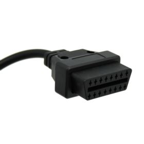 ADAPTER OBD 2 NA OBD 38 PIN DO MERCEDESA 1990-2002 PRZEJŚCIÓWKA CZARNA