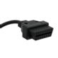 ADAPTER OBD 2 NA OBD 38 PIN DO MERCEDESA 1990-2002 PRZEJŚCIÓWKA CZARNA