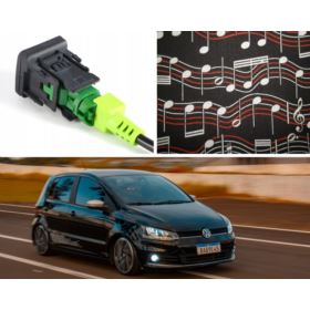 KABEL USB DO SAMOCHODÓW VOLKSWAGEN RCD510 RCD310 RNS315 RCD300 RCD030