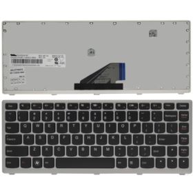 KLAWIATURA LENOVO U310 U310-IFI U310-ITH US CZARNA SREBRNA RAMKA WIN7