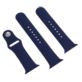 PASEK DO ZEGARKA APPLE WATCH 1 2 3 4 5 6 SE GRANATOWY 42/44MM SILIKONOWY