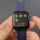 PASEK DO ZEGARKA APPLE WATCH 1 2 3 4 5 6 SE GRANATOWY 42/44MM SILIKONOWY