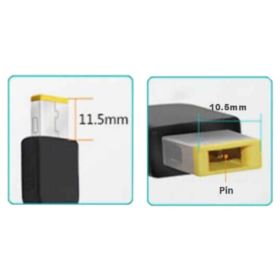 ZASILACZ ŁADOWARKA 20V 4.5A 11*4.5mm-6.7*3.0mm LENOVO GAT Z KABLEM ZASILAJĄCYM