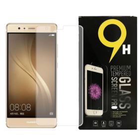 SZKŁO HARTOWANE NA TELEFON HUAWEI P9 LITE 2016 Z ZESTAWEM APLIKACYJNYM I ZE ŚCIERECZKĄ