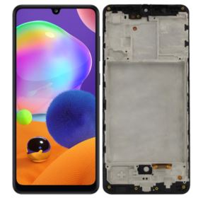 WYŚWIETLACZ Z DIGITIZEREM SAMSUNG GALAXY A31 2020 SM-A315F SM-A315G/L Z RAMKĄ I NARZĘDZIAMI