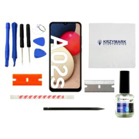 WYŚWIETLACZ I DIGITIZER SAMSUNG GALAXY A02S A025 SM-A025F SM-A025M SM-A025V Z ZESTAWEM NAPRAWCZYM