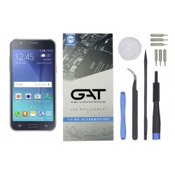 WYŚWIETLACZ I DIGITIZER SAMSUNG GALAXY J5 2015 Z PROFESJONALNYMI NARZĘDZIAMI GAT CZARNY