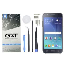 WYŚWIETLACZ I DIGITIZER SAMSUNG GALAXY J5 2015 Z PROFESJONALNYMI NARZĘDZIAMI GAT CZARNY