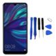 WYŚWIETLACZ Z DIGITIZEREM HUAWEI Y7 PRIME 2019 DUB-LX1 Z RAMKĄ I NARZĘDZIAMI CZARNY