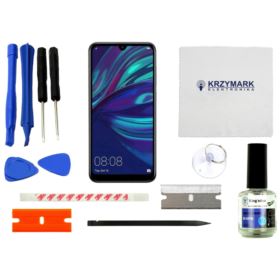 WYŚWIETLACZ I DIGITIZER HUAWEI Y7 PRIME 2019 DUB-LX1 Z RAMKĄ I ZESTAWEM NAPRAWCZYM
