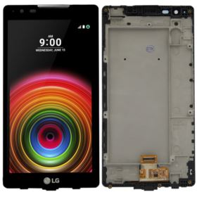 WYŚWIETLACZ Z DIGITIZEREM LG X POWER K220 CZARNY Z RAMKĄ I ZESTAWEM NAPRAWCZYM