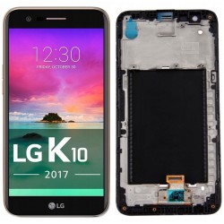 WYŚWIETLACZ I DIGITIZER LG K10 2017 I SZKŁO HARTOWANE GAT
