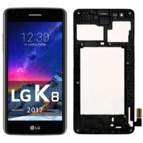 WYŚWIETLACZ Z DIGITIZEREM LG K8 2017 I SZKŁO HARTOWANE