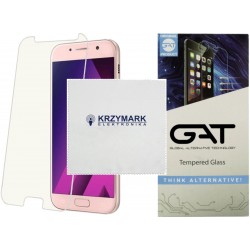 SZKŁO HARTOWANE SAMSUNG GALAXY A5 2017 SM-A520F GAT ZE ŚCIERECZKĄ