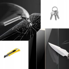 SZKŁO HARTOWANE SAMSUNG GALAXY A5 2017 SM-A520F GAT ZE ŚCIERECZKĄ