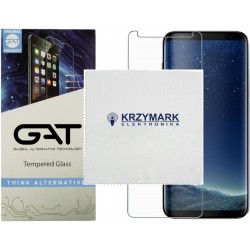 SZYBKA SZKŁO HARTOWANE SAMSUNG S8 G950F S9 G960F 2.5D 9H ZE ŚCIERECZKĄ