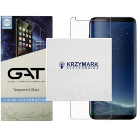 SZYBKA SZKŁO HARTOWANE SAMSUNG S8 G950F S9 G960F 2.5D 9H ZE ŚCIERECZKĄ