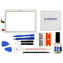 DIGITIZER DOTYK EKRAN SZYBKA LENOVO TAB 2 A10-30 A10-30L A10-30F  TB2-X30L BIAŁY Z ZESTAWEM NAPRAWCZYM