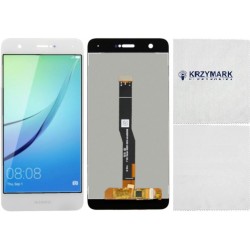 WYŚWIETLACZ Z DIGITIZEREM HUAWEI NOVA ZE ŚCIERECZKĄ BIAŁY IPS TFT CAN-L01 CAN-L02 CAN-L03 CAN-L11 CAN-L12 CAN-L13 CAZ-AL10