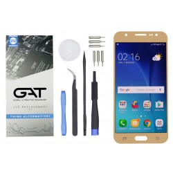 WYŚWIETLACZ I DIGITIZER SAMSUNG GALAXY J5 2015 ZŁOTY Z PROFESJONALNYMI NARZĘDZIAMI GAT