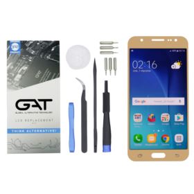 WYŚWIETLACZ I DIGITIZER SAMSUNG GALAXY J5 2015 ZŁOTY Z PROFESJONALNYMI NARZĘDZIAMI GAT