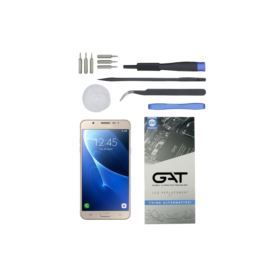 WYŚWIETLACZ Z DIGITIZEREM SAMSUNG GALAXY J7 2016 ZŁOTY Z PROFESJONALNYMI NARZĘDZIAMI GAT