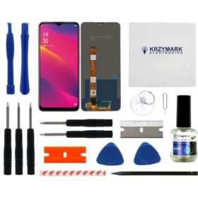 WYŚWIETLACZ I DIGITIZER OPPO A5 2020 A9 2020 REALME 6i 5 C3 Z ZESTAWEM NAPRAWCZYM