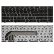 KLAWIATURA HP PROBOOK 4545 4540S 4540 4740 4740S 4545S 639396-051 CZARNA ZE SREBRNĄ RAMKĄ US