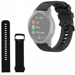 PASEK GARMIN VIVOACTIVE 3 FORERUNNER 245 645 VIVOMOVE HR STYLE LUXE VENU CZARNY
