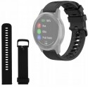 PASEK GARMIN VIVOACTIVE 3 FORERUNNER 245 645 VIVOMOVE HR STYLE LUXE VENU CZARNY